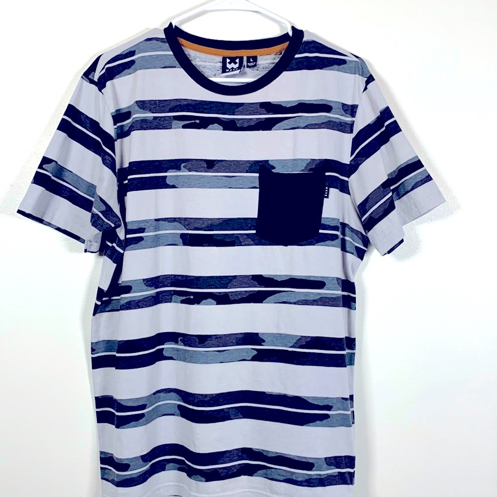 WXYZ shirt tees Men’s gray and black size L